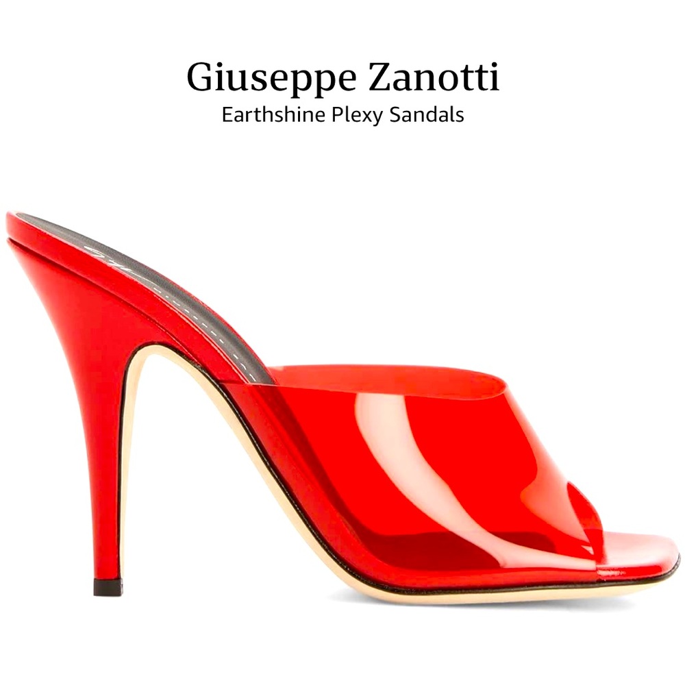 🔥🔥Giuseppe Zanotti🔥🔥
Earthshine Plexy Sandals 37 1/2 BRAND NEW❤️❤️